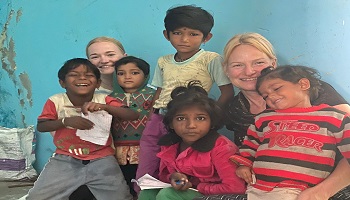 Street Children Volunteer Program in India.